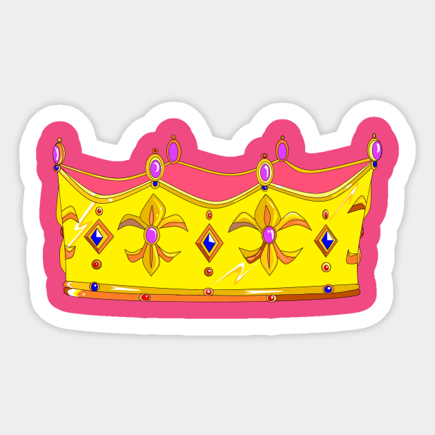 A Princess Crown Sticker by YudyisJudy